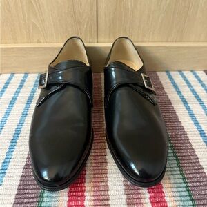 Men's Vegan Black Leather Dress Shoes